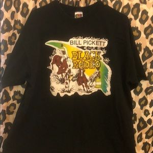 Bill Pickett Black Rodeo T-Shirt